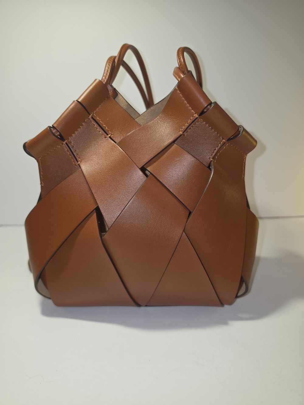 Ulla Johnson Charlotte Woven Leather Crossbody - Picture 6 of 13